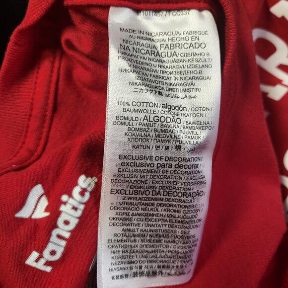 NEW SCU SANTA CLARA UNIVERSITY LONG SLEEVE RED T-SHIRT - L - Picture 8 of 8